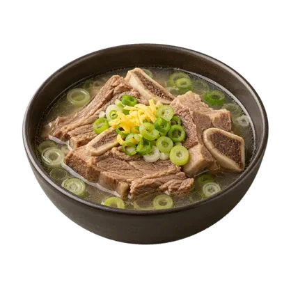 따뜻하고 든든한 갈비탕