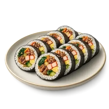 아이와 먹기 좋은 메뉴 김밥