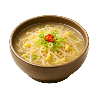 해장 메뉴 맑은콩나물국