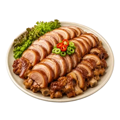 함께 먹는 야식 족발