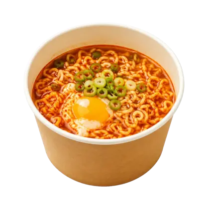 간편한 야식 컵라면