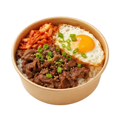 빠른 점심 메뉴 컵밥
